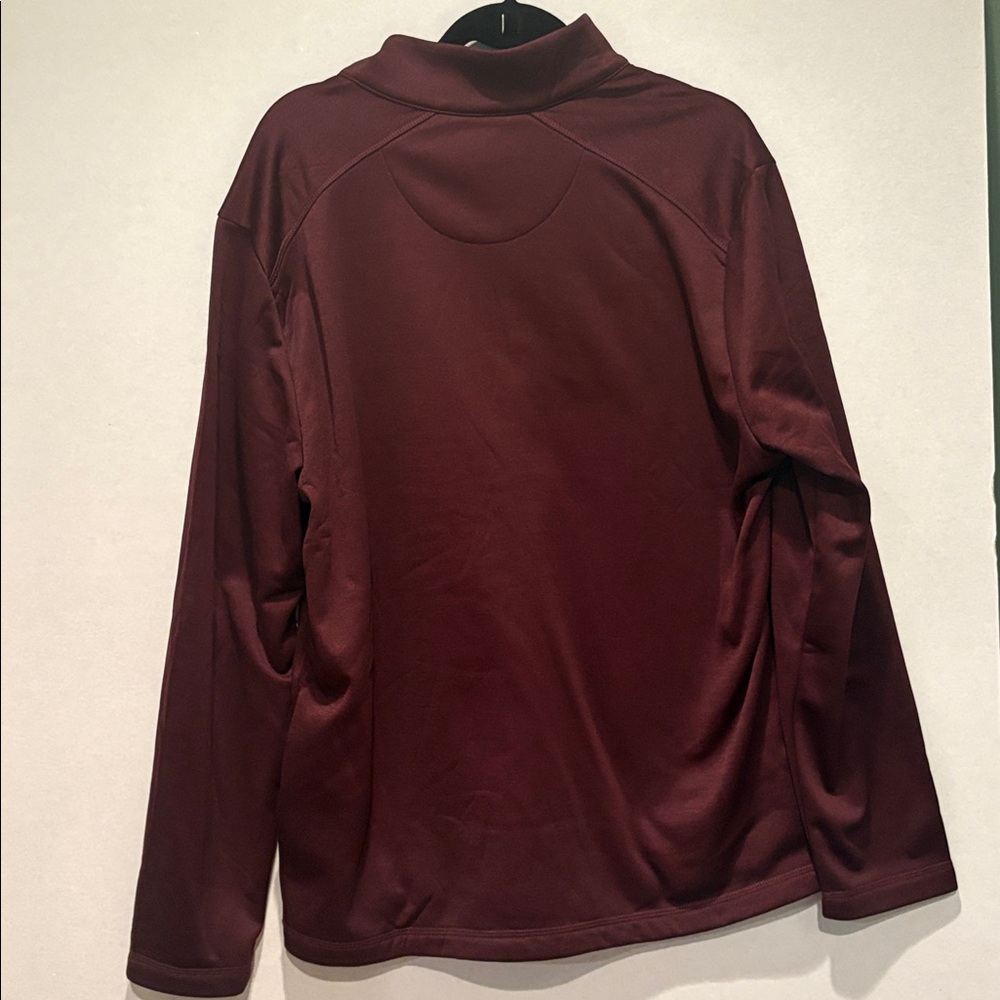Callaway - Men's Quarter golf Zip Fleece Pullover. Size Large. Red Burgundy NWOT - Picture 9 of 14